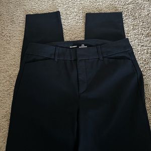 Old navy pixie black high waisted trousers. Great for work